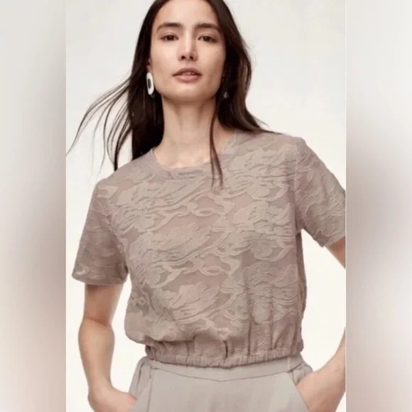 Aritzia Wilfred Piaf Lace T-Shirt
Cropped - Picture 2 of 5